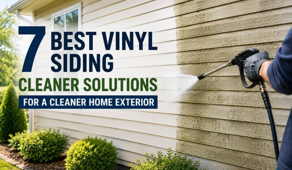 vinyl siding cleaner solutions for exterior house cleaning and siding maintenance