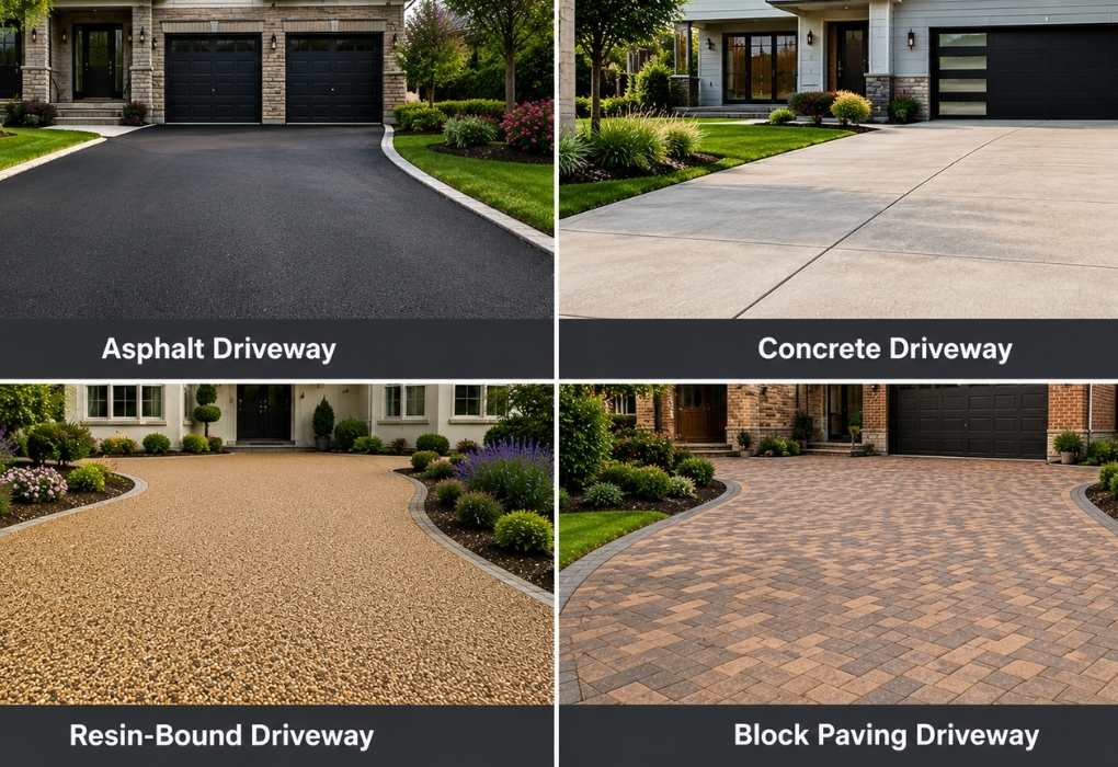 types of Driveway Resurfacing