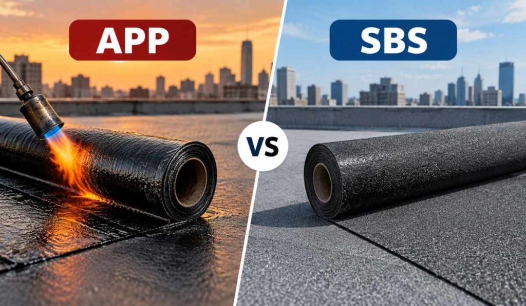 app vs sbs roofing in Modified Bitumen Roofing