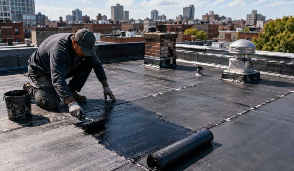 flat roof repair nyc