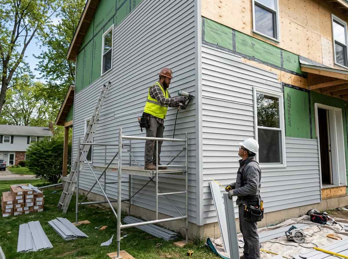 siding installation